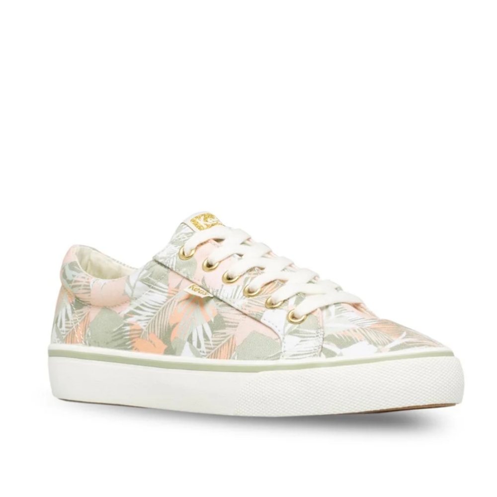 Keds NWT Women's Jump Kick Palm Shoes Size 9 Sneakers Gold Details
